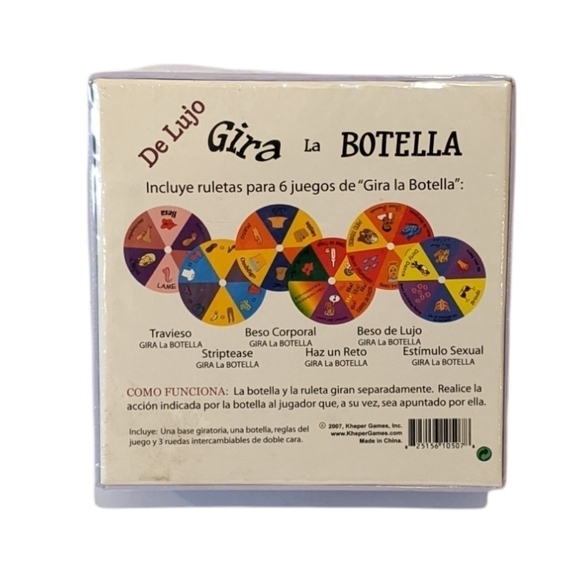 Nwt De Lujo Gira La Botella adult XXX board game Spanish - Picture 2 of 7